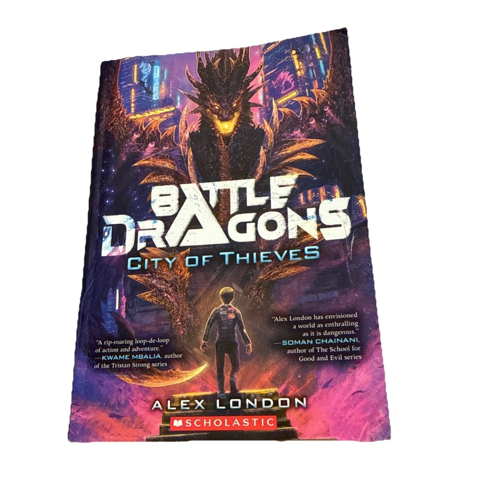City of Thieves (Battle Dragons #1) Scholastic Book- Paperback